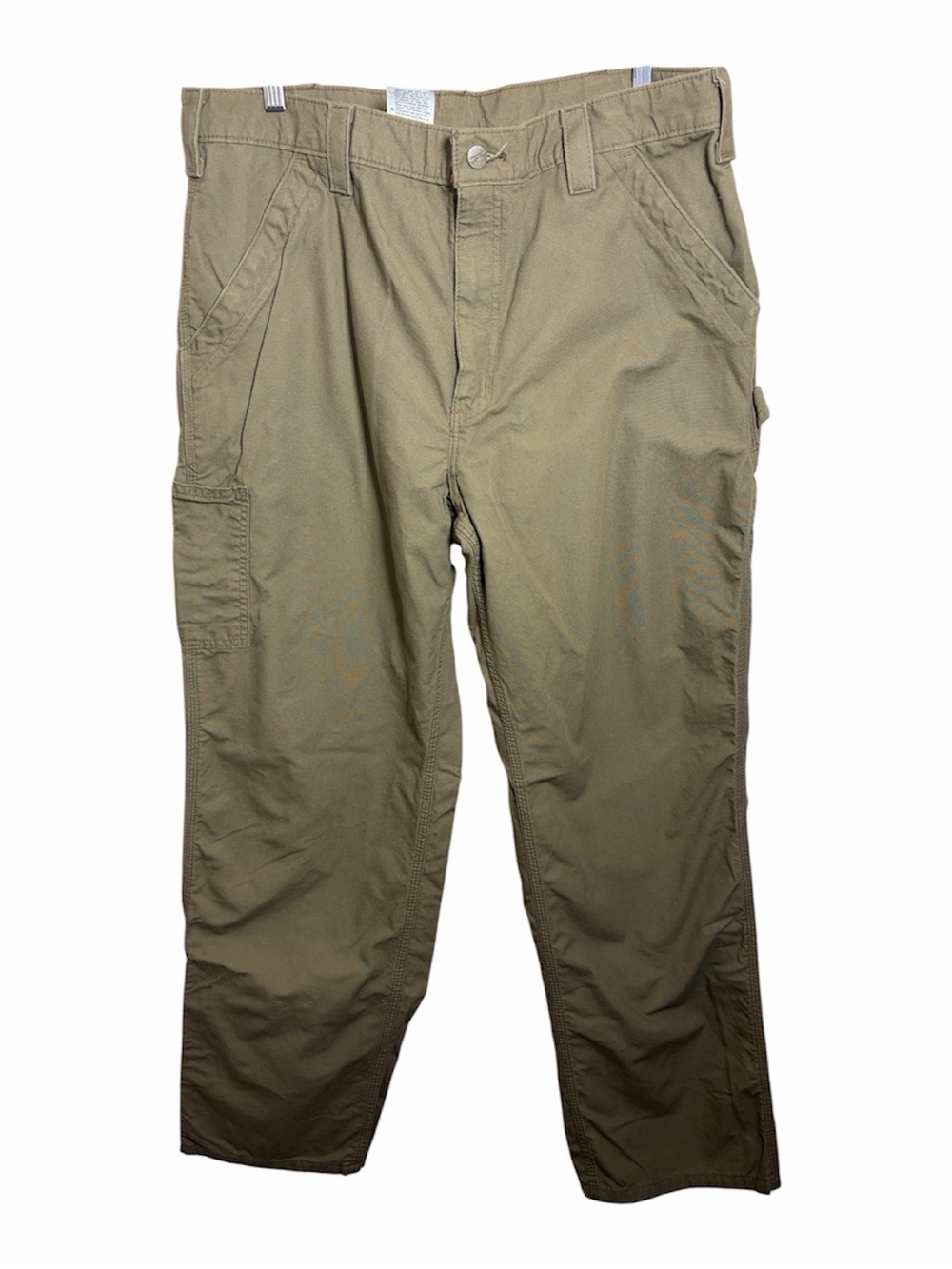 Carhartt Original Dungaree Fit Utility Work Pants Olive/Brown